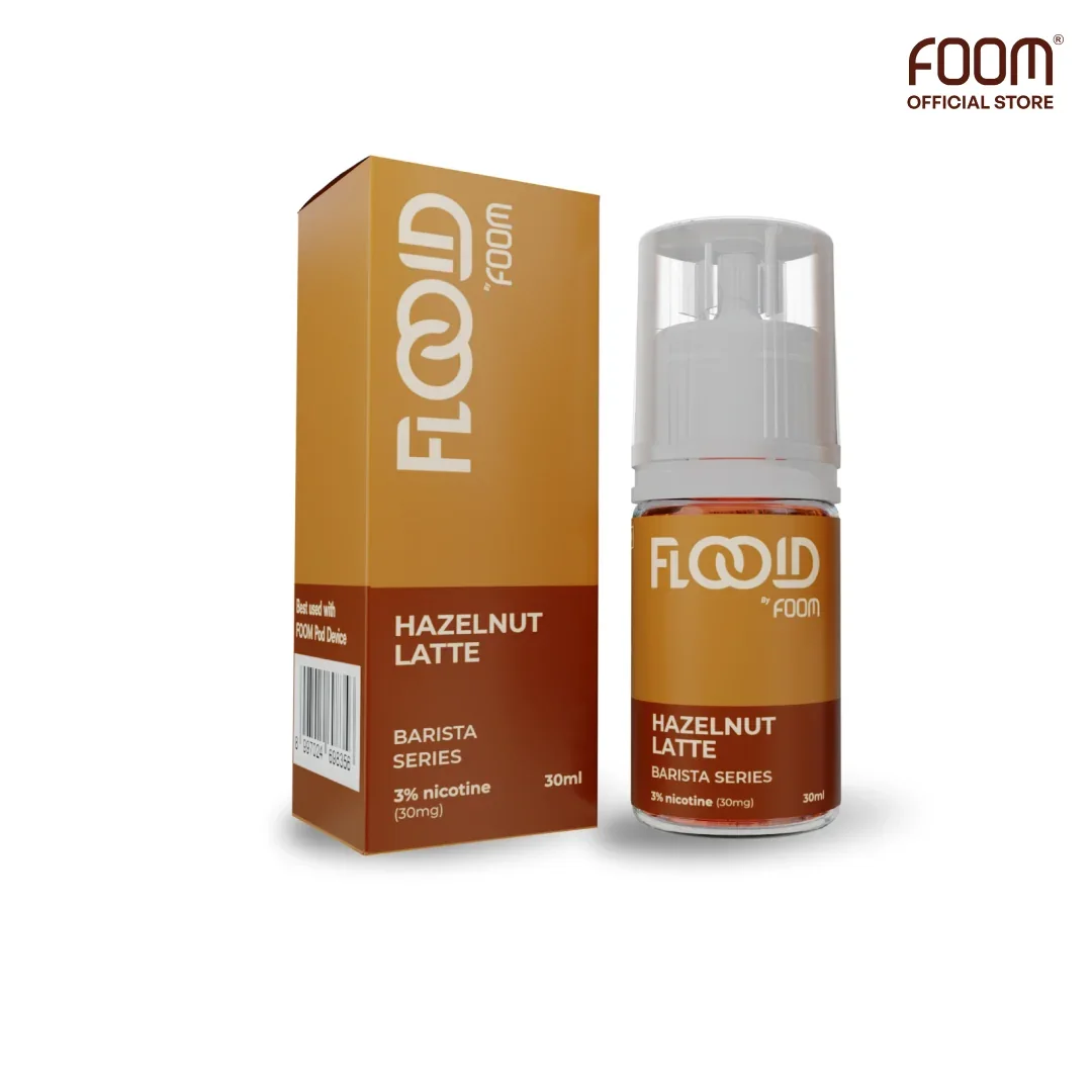 Foom Salt Barista Series 30ml - Hazelnut Latte 30mg
