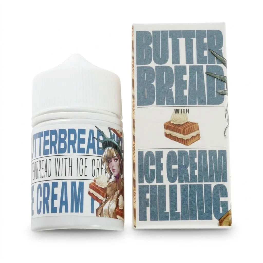 Drip State 60ml - Butter Bread with Blueberry Ice Cream 3mg