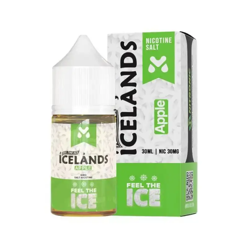 Icelands Saltnic 30ml - Apple 30mg