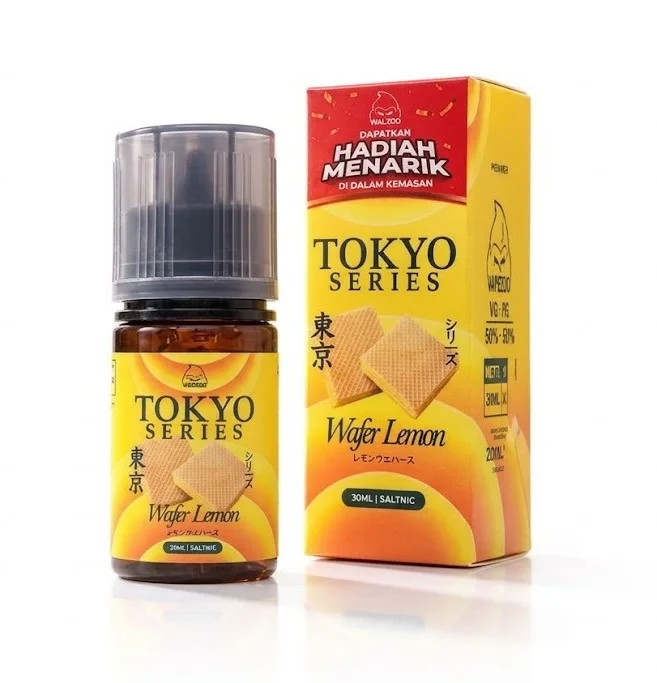 Tokyo Wafer Saltnic Series 30ml - Wafer Lemon 30mg