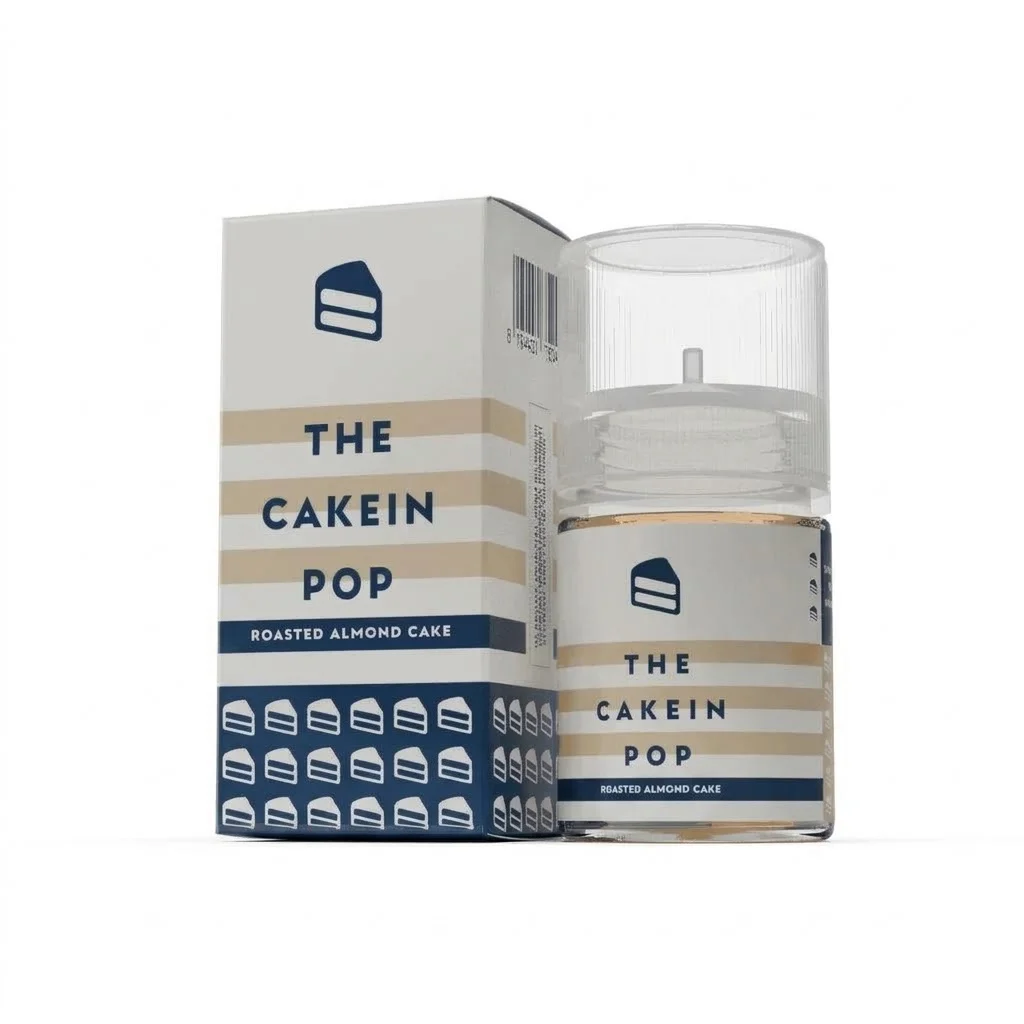 The Cakein Pop 60ml - Roasted Almond Cake 4mg